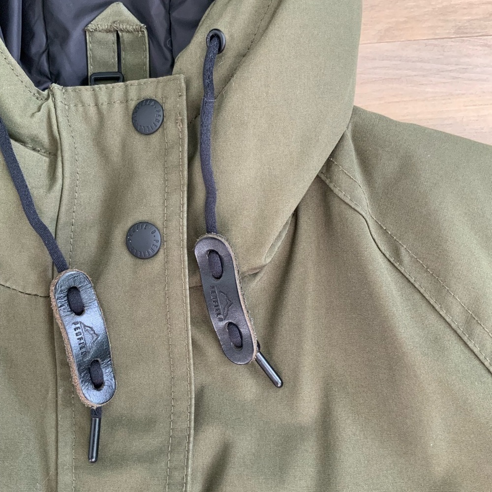 Penfield Olive Green Coat Parka Jacket - Picture 3 of 8
